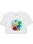 Ters Yüz Baskılı Crop Tshirt 1