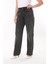 Kadın Büyük Beden Antrasit Yüksek Bel 5 Cepli Kot Pantolon 65N37745 5