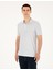 Erkek Açık Gri Slim Fit Tişört 50284327-VR001 1