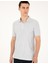 Erkek Açık Gri Slim Fit Tişört 50284327-VR001 3