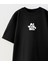 Always On Yazılı Futbol Tasarım Baskılı Siyah Çocuk T-Shirt 4