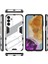 Samsung Galaxy M15 5g Kılıf Kickstand Çizilmez Pc+Tpu Zırh Telefon Kapağı-Beyaz (Yurt Dışından) 5