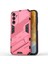 Samsung Galaxy M15 5g Kılıf Için Kickstand Çizilmez Pc + Tpu Zırh Telefon Kapağı-Gül (Yurt Dışından) 1