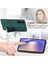 Samsung Galaxy A25 5G(GLOBAL)(161.0 x 76.5 x 8.3mm)Kılıf Bileklik Yumuşak Pu Deri+Tpu Telefon Kabuğu-Yeşil (Yurt Dışından) 5