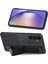 Samsung Galaxy A25 5G(GLOBAL)(161.0 x 76.5 x 8.3mm)Kılıf Bileklik Yumuşak Pu Deri+Tpu Telefon Kabuğu-Siyah (Yurt Dışından) 2