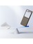 Samsung Galaxy Z Flip6 5g Kılıf Pu Deri + Pc Karbon Fiber Doku Telefon Kapağı Ekleme Mavi (Yurt Dışından) 4