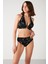 Red Lale Desenli Aksesuar Detaylı Bikini 1