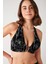 Red Lale Desenli Aksesuar Detaylı Bikini 3