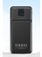PB64 10.000 Mah 2 Adet 10W USB Çıkışlı Dijital Göstergeli Powerbank - Siyah 379090 2