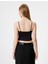 Crop Üst Fiyonk Detaylı Ip Askılı Slim Fit 4