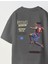 Always On Yazılı Futbol Tasarım Baskılı Füme Çocuk T-Shirt 3