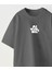 Always On Yazılı Futbol Tasarım Baskılı Füme Çocuk T-Shirt 4