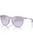 Aex 4140S 82367P 55 Unisex Oval Lila Kemik Güneş Gözlüğü 1