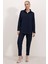 6593 Oversize Ikili Takım - Lacivert 1