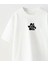 Always On Yazılı Futbol Tasarım Baskılı Beyaz Çocuk T-Shirt 4