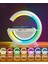 Rgb Işıklı-Aksesuar Kablosuz G Wireless Şarjlı Bluetooth Hoparlör Speaker-Magsafe Şarjlı-Ses Bombası 3