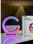 Rgb Işıklı-Aksesuar Kablosuz G Wireless Şarjlı Bluetooth Hoparlör Speaker-Magsafe Şarjlı-Ses Bombası 5