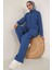 T5858 Örme Tesettür Ikili Takım - Indigo 1