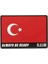 Turkey Flag Patch 1