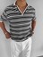 Oversize Yarım Pat Yaka Fileli Esnek T-Shirt Siyah Beyaz 2