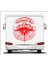Pusula Dağ Orman 4x4 Offroad Adventure Araba Oto Karavan Sticker 00081 1