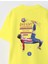 Earned Not Gıven Yazılı Futbol Tasarım Baskılı Sarı Çocuk T-Shirt 3