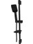 Sürgülü Dus Takımları Aqua Sürgülü Üst Takım Sıyah 430525R-05 1