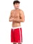 Icons Team Stripe Erkek Kırmızı Bermuda Şort 004298410 1
