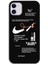 Apple iPhone 11 Nike Air Siyah Telefon Kılıfı 1