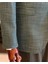 İtalyan stil slim fit kazayağı desen erkek ceket yeşil T12539 3