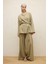Pamuklu Kemerli Kimono Çağla 2