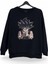 Geniş Goku Dragon Ball Baskılı Bisiklet Yaka Oversize Sweatshirt 1