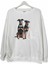 Doberman Çifti Baskılı Bisiklet Yaka Oversize Sweatshirt 1