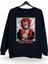 Kirishima Red Riot My Hero Academia Baskılı Bisiklet Yaka Oversize Sweatshirt Anime Manga 1