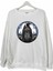 Gotik Penguen Baskılı Bisiklet Yaka Oversize Sweatshirt 1
