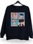 Jujutsu Kaisen Karakterleri Baskılı Bisiklet Yaka Oversize Sweatshirt Anime Manga 1