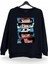 Tsubasa Baskılı Bisiklet Yaka Oversize Sweatshirt Anime Manga 1