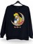 Sailor Moon Ay Savaşçısı Baskılı Bisiklet Yaka Oversize Sweatshirt Anime Manga 1