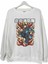 Shinra Kusakabe Fire Force Baskılı Bisiklet Yaka Oversize Sweatshirt Anime Manga 1