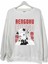 Rengoku Demon Slayer Baskılı Bisiklet Yaka Oversize Sweatshirt Anime Manga 1