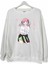 Nino Nakano Eşsiz Beşizler Baskılı Bisiklet Yaka Oversize Sweatshirt Anime Manga 1