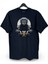Motorcu Hipster Tarz Baskılı Loose Fit Bisiklet Yaka Unisex Tişört 1