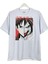 Eren Shingeki Attack On Titan Baskılı Loose Fit Bisiklet Yaka Unisex Tişört 1