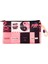 Blackpink K-Pop Desenli Kalemlik Fermuarlı Makyaj Çantası Orta Boy 12CM x 20CM 2