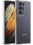 Samsung Galaxy S21 Ultra Tam Koruma Sağlayan Sert ve Şeffaf Coss Premium Silikon Kılıf 1