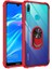 Huawei Y7 Prime 2019 Yüzüklü ve Kenarları Renkli Köşe Korumalı Mola Premium Pc Silikon Kılıf 1