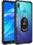 Huawei Y7 Prime 2019 Yüzüklü ve Kenarları Renkli Köşe Korumalı Mola Premium Pc Silikon Kılıf 1
