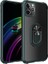 iPhone 12 Pro Max Yüzüklü ve Kenarları Renkli Köşe Korumalı Mola Premium Pc Silikon Kılıf 1