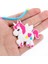 STIL20 1 Adet En Çok Satan Çocuk Takı Pvc Unicorn Bebek Gökkuşağı Kolye Silikon Yaka Karikatür Kolye Kolye (Yurt Dışından) 5