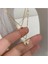 Altın Kpop Hollow Aşk Kalp Gerdanlık Tatlı Kolye Bildirimi Kız Arkadaşı Hediye Sevimli Bicolor Kore Kolye Takı Collier Femme 2022 (Yurt Dışından) 2